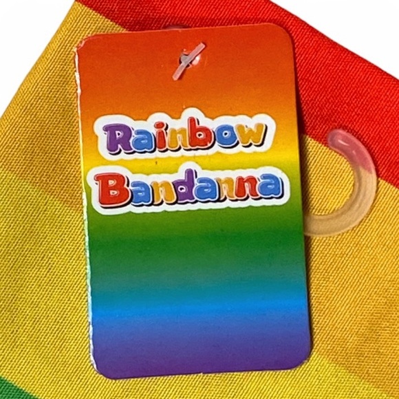 NWT Rainbow Pride Bandanna - Picture 3 of 6
